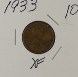 1933 - LINCOLN CENT - XF