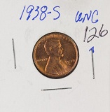 1938-S LINCOLN CENT - BU