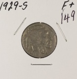 1929-S BUFFALO NICKEL - F+