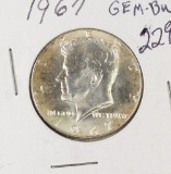 1967 - KENNEDY HALF DOLLAR - BU