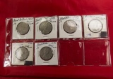 LOT OF 7 - GREAT BRITIAN - 10 NEW PENCE