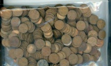 LOT OF 500 WHEAT EAR LINCOLN CENTS