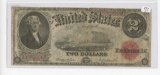 SERIES OF 1917 - TWO DOLLAR US NOTE - RED SEAL
