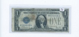 SERIES OF 1928-B - ONE DOLLAR SILVER CERTIFICATE - FUNNY BACK