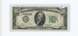 SERIES OF 1928-A TEN DOLLAR FED RESERVE NOTE - ST LOUIS