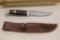 Case XX USA 323-6 Sheath Knife with Leather