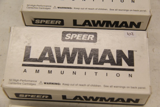 1 Box of 50, Speer Lawman, 9 mm Luger 115 gr