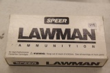 1 Box of 50, Speer Lawman, 9 mm Luger 115 gr