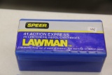 1 Box of 25, Speer Lawman 41 Action Express