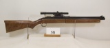 Sheridan Air Rifle, 5 mm cal, 4 x Scope