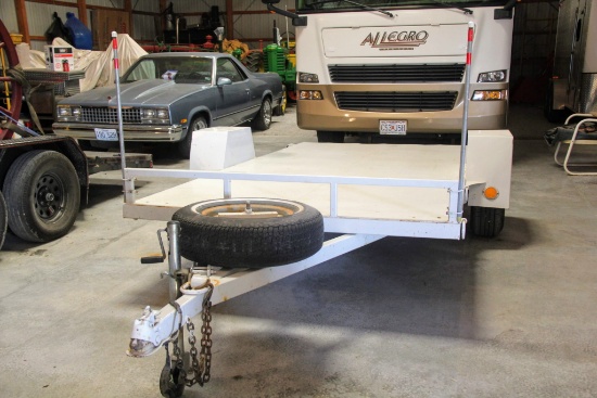 12 FT TILT LAWNMOWER TRAILER