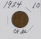 1924 - LINCOLN CENT - AU