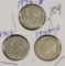 LOT OF 21 -  ROOSEVELT DIMES  -AU-UNC 1946-1963