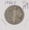 1942-S WALKING LIBERTY HALF DOLLAR - VF