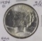 1934-D PEACE DOLLAR - GEM BU