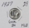 1927 - MERCURY DIME - GEM BU - FULL STICKS & BANDS