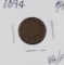 1894 - INDIAN HEAD CENT - G/VG