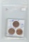 LOT OF 6 LINCOLN CENTS