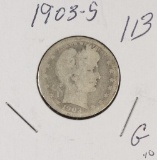 1903-S BARBER QUARTER - G