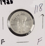 1925 - STANDING LIBERTY QUARTER - F