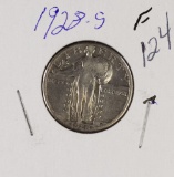 1928-S STANDING LIBERTY QUARTER - F