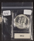 1952 - WASHINGTON QUARTER - GEM BU