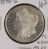 1878-S MORGAN DOLLAR - UNC PROOF LIKE