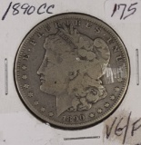 1890-CC MORGAN DOLLAR - VG/F