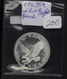 1-OZ SILVER ROUND SUNSHINE MINTING - EAGLE