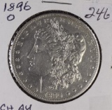 1896-O MORGAN DOLLAR - AU