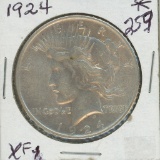 1924 - PEACE DOLLAR - XF