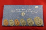 1991 - P&D MINT SET