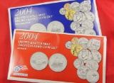 2004 - P&D MINT SET W/STATE QUARTERS