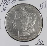 1900-S MORGAN DOLLAR - AU