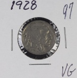 1928 - BUFFALO NICKEL -VG