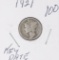 1921 - MERCURY DIME  - G/VG KEY DATE