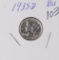 1935-D MERCURY DIME - BU