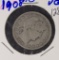 1908-O BARBER HALF DOLLAR - VG