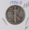 1936-S WALKING LIBERTY HALF DOLLAR - F