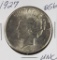 1927 - PEACE DOLLAR - UNC