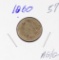 1860 - INDIAN HEAD CENT - AG/G