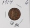 1914 - LINCOLN CENT - BU