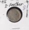 1916 - 2 FEATHER BUFFALO NICKEL - G