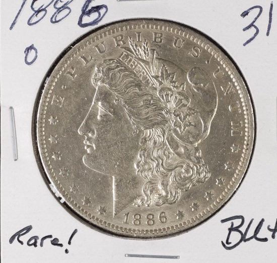 1886-O MORGAN DOLLAR - BU