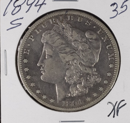 1894-S MORGAN DOLLAR - XF