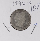 1892-O BARBER QUARTER - G