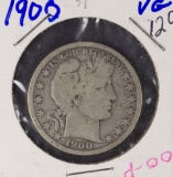 1900 - BARBER HALF DOLLAR - VG