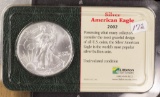 2002 - SILVER EAGLE - UNC