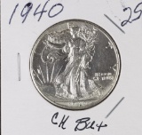 1940 - WALKING LIBERTY HALF DOLLAR - CH BU