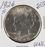 1926 -S PEACE DOLLAR - UNC